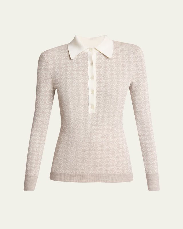 Wool Polo Sweater